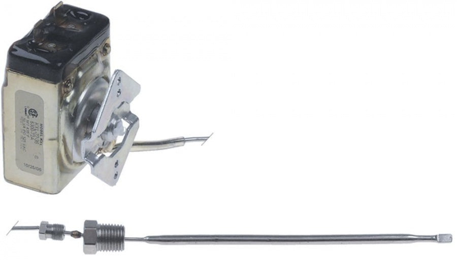 safety thermostat switch-off temp. 224°C 1-pole 1NC probe ø 5mm probe L 140mm capillary pipe 870mm