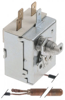 Termostat de siguranta reglabil 90-110°C, contact 1CO 16/0,5A, bulb ø 6,5x90 mm - 390770