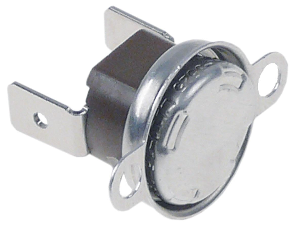 bi-metal thermostat hole distance 23,8mm switch-off temp. 110°C 1NC 1-pole 16A 230V
