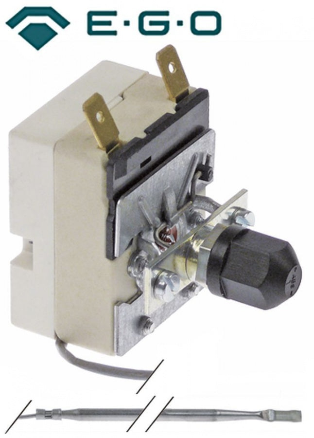 safety thermostat 340°C 1-pole 1NC probe ø 3mm probe length 160mm capillary pipe length 870mm