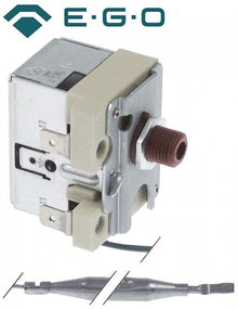 safety thermostat 110°C 1-pole 1NC probe ø 6mm probe length 78mm capillary pipe length 900mm