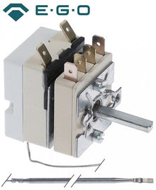 thermostat temperature range 50-320°C 1-pole 1NO probe ø 3mm probe length 160mm