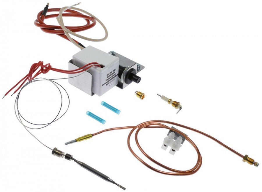 safety thermostat 1-pole 1NC probe ø 6mm probe L 78mm capillary pipe 700mm gland nut M9x1