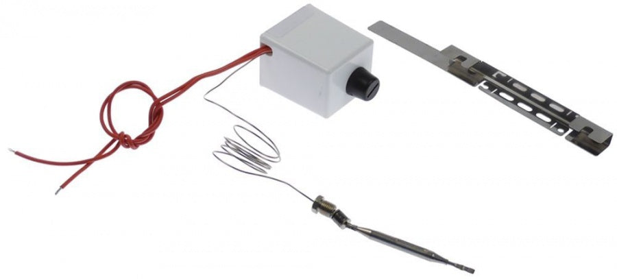 safety thermostat 1-pole 1NC probe ø 6mm probe L 78mm capillary pipe 700mm gland nut M9x1