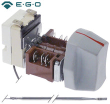 thermostat temperature range 50-291°C 1-pole 1NO probe ø 3mm probe length 160mm