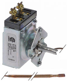 thermostat t.max. 232,2°C 1-pole 1NO 30A probe ø 5mm probe L 280mm capillary pipe 900mm
