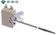 safety rod thermostat switch-off temp. 780°C 2-pole 1NC/1NO probe ø 4mm probe L 170mm