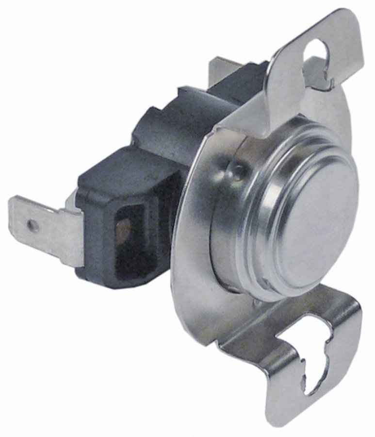 bi-metal thermostat hole distance 46mm switch-off temp. 130°C 1NC 1-pole 16A 250V