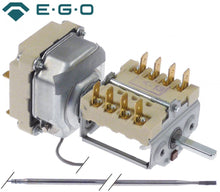 Termostat trifazic temp. 50-300°C, 3 NO, 16 A, ø sonda 4 mm, lungime sonda 292 mm, capilar 2300 mm - 390919