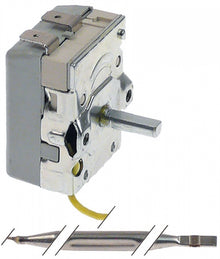 Termostat 30-90°C, contact 16 A, senzor ø 6x 95 mm, lungime capilar L 1550 mm - 390980