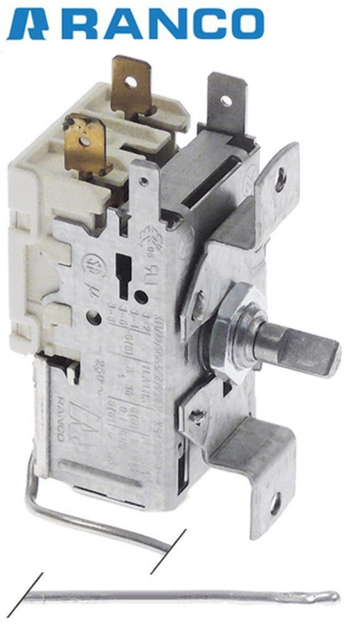 termostat RANCO tip K50-L3313 ø senzor 2mm L senzormm țeavă capilară 1500mm