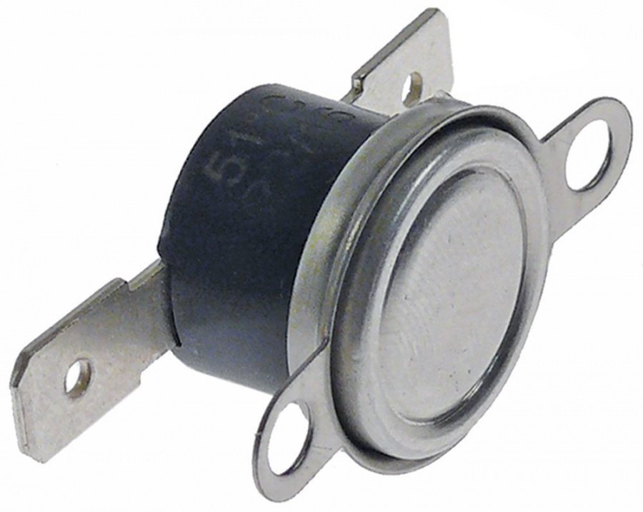 Termostat de contact cu bimetal DG 23.5 mm, 51°C, 1 NC, 10 A - 391045