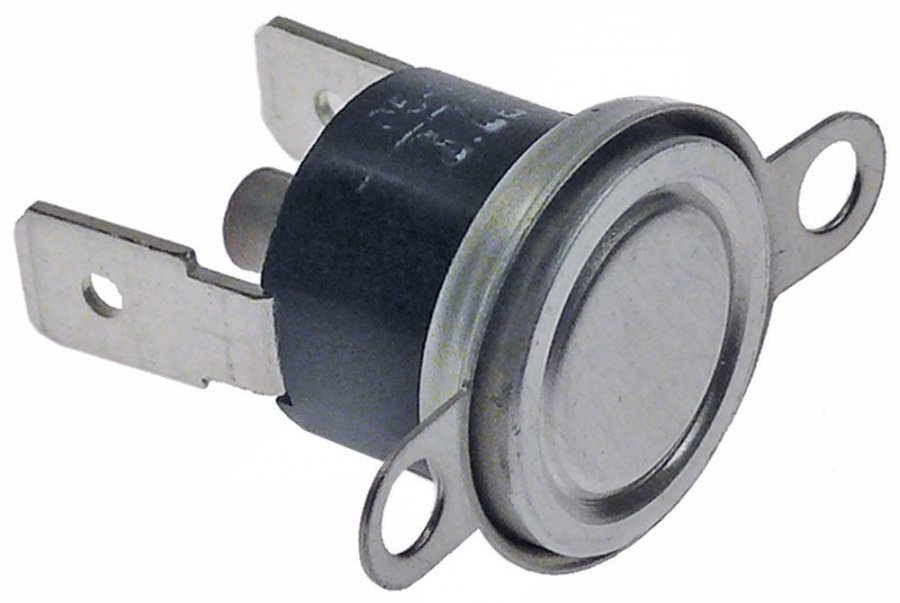 Termostat de siguranta cu bimetal 127°C, contact 1NC, 16A, 250V - 391046