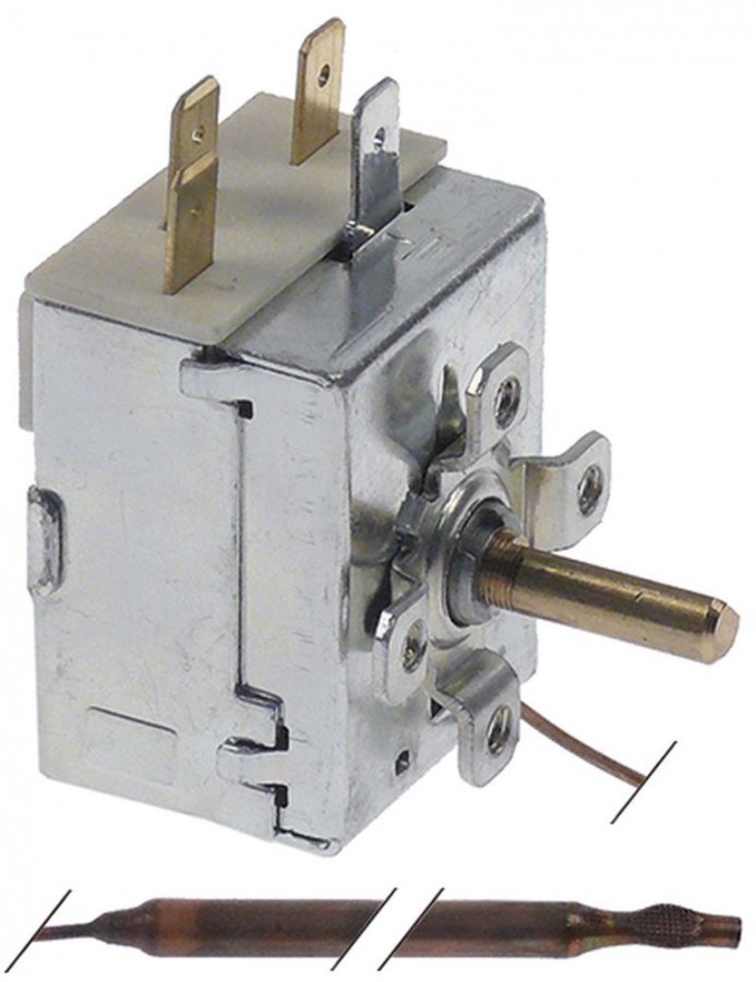 Termostat  64-210°C, 1CO, 16A, senzor ø 5mm, L senzor 125 mm - 391062
