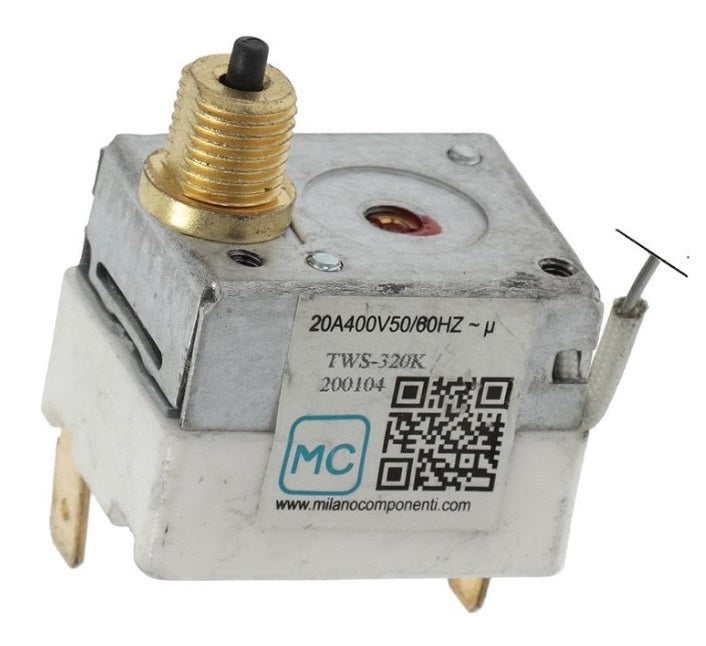 Termostat de siguranta 320°C, MC TWS-320K, contact 1NO, 20A