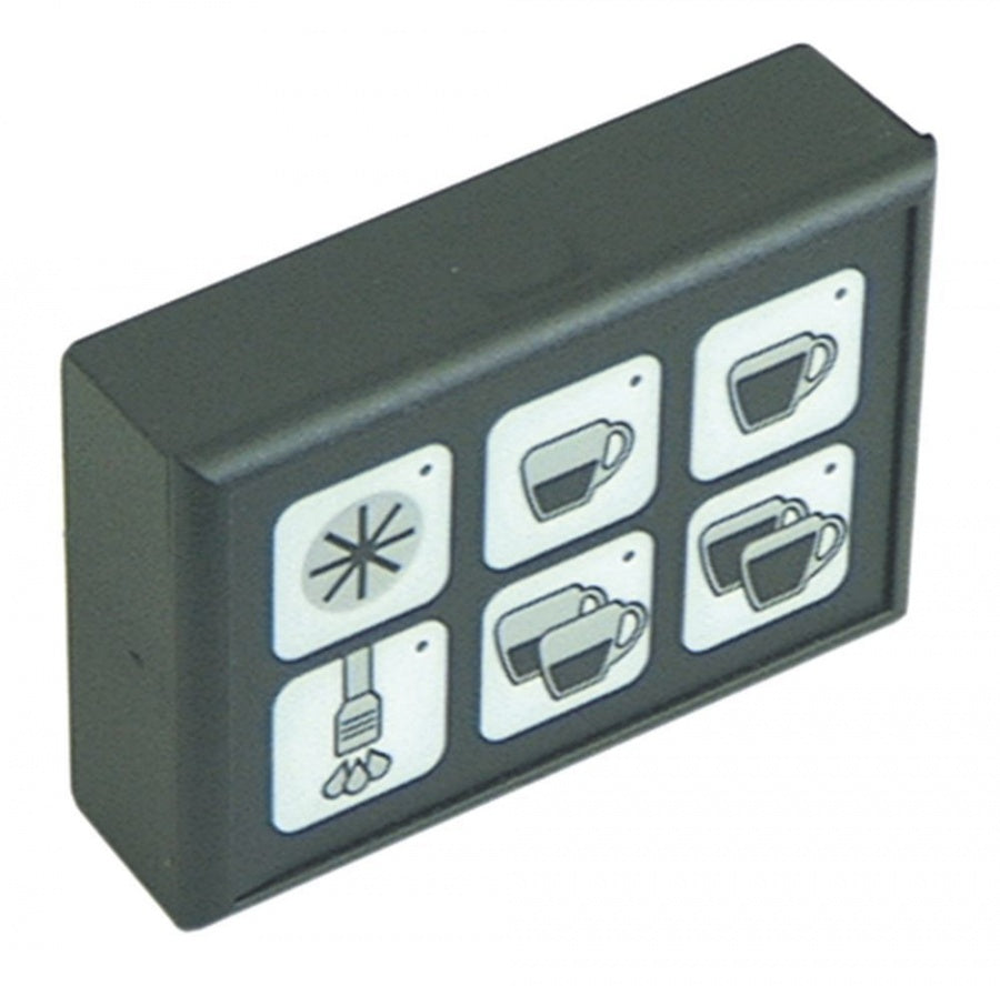 Tastatura cu 6 butoane, L 88 x 60 mm - 400227