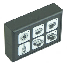 Tastatura cu 6 butoane, L 88 x 60 mm - 400227