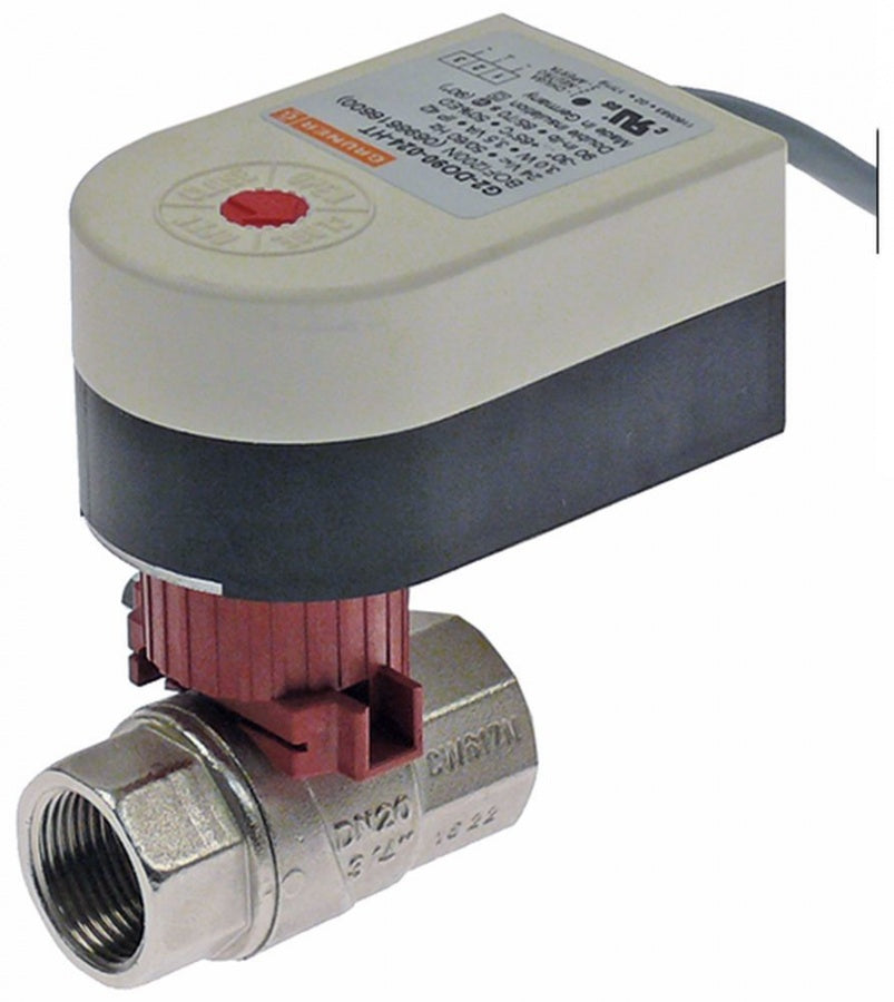 ball valve IT ¾" ET ¾" electric 24V 50/60Hz cable length 250mm