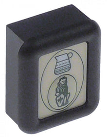 keypad unit W 31 mm L 37 mm buttons 1 hot water - Code 400356