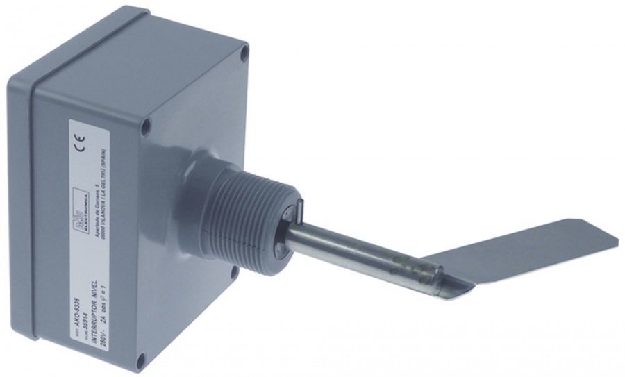 level switch for granules/powder thread  1CO ø 41mm L 220mm mounting ø 42mm 240V 16A screw