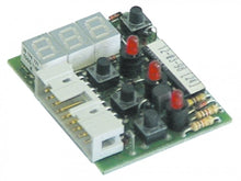 Placa electronica p.c.b. cu display, cu 4 butoane, dimensiuni 40 x 47 mm - 400498
