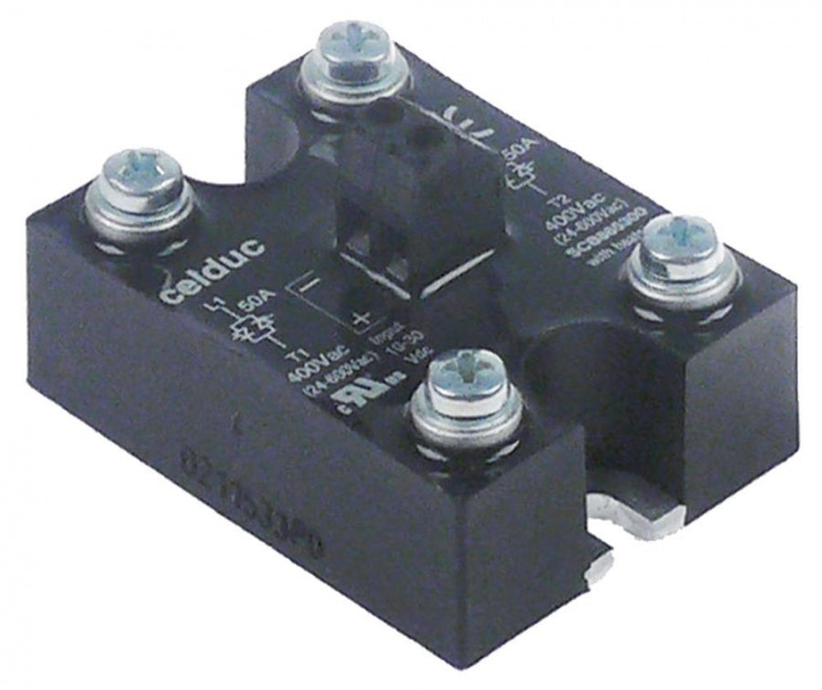 Releu de putere semiconductor comanda 10-30VDC, circuit 24-600VAC tip SCB865300 - 400521