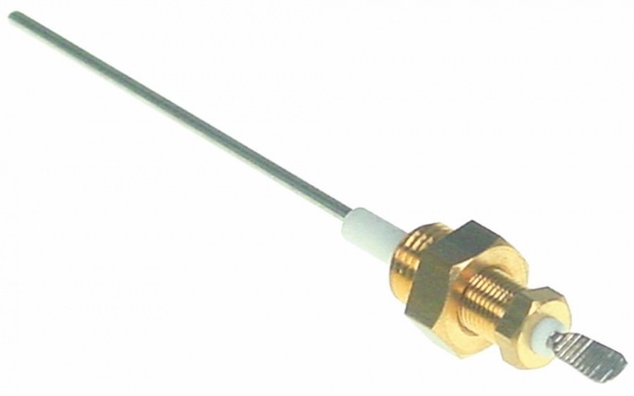level electrode ¼" overall length 132 mm sensor length 100 mm insulated sensor length 22 mm - Code 400598