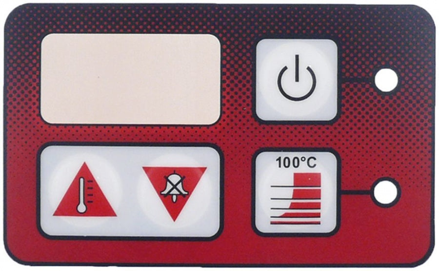 keypad foil for fryer L 97mm W 60mm
