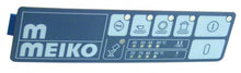 Folie tastatura pentru masina de spalat Meiko - 400724