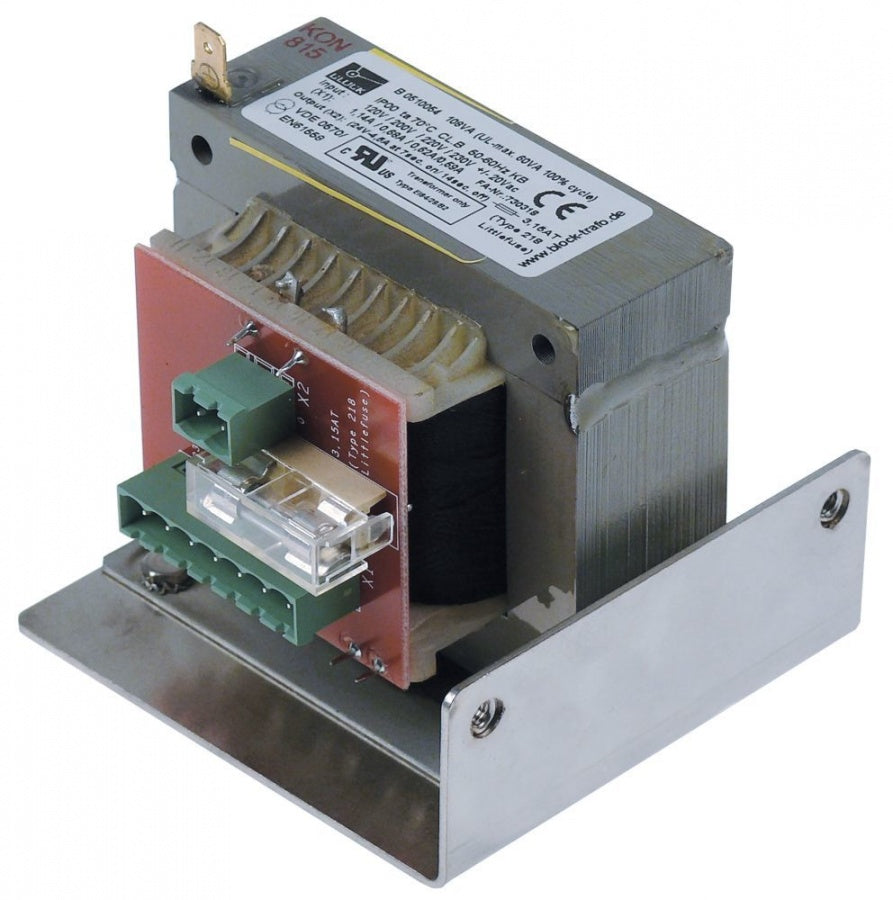 transformer primary 120/200/220/230V secondary 24V 108VA 50/60Hz
