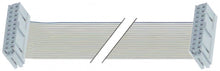 ribbon cable 20 -pole L 1800 mm plug type  raster size 2,54 mm