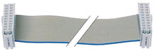 ribbon cable 20 -pole L 800 mm plug type  raster size 2,54 mm