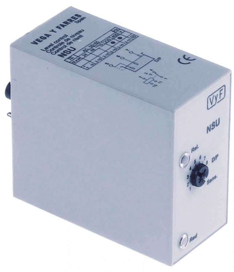 level relay 50/60Hz 230/400V contacts 1CO type VyF - Code 400880