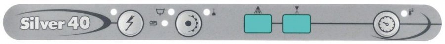 keypad foil dishwasher Silver 40