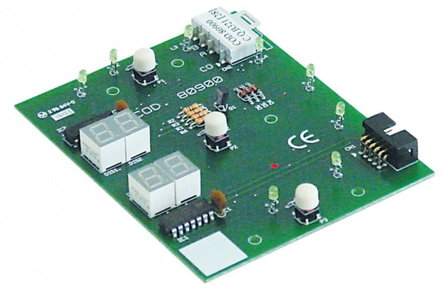 Placa electronica pcb, cu display, 97 x 120 mm - 400898