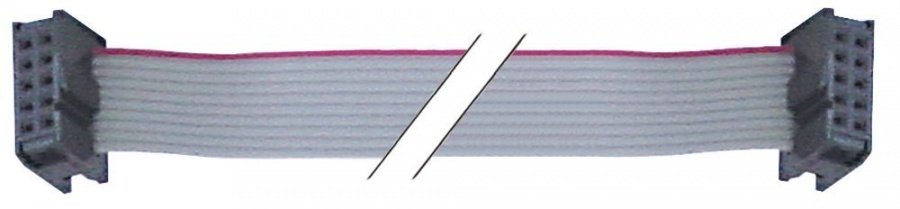 Cablu flat, tip panglica cu 10 fire, lungime 2,3 m - 400903