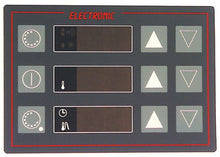 keypad foil L 160mm W 110mm 9 buttons