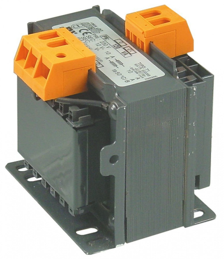 transformer primary 230V secondary 12V 120VA secondary 10A ambient temperature max. 50°C