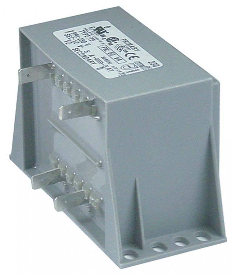 transformer primary 230V secondary 12V 60VA
