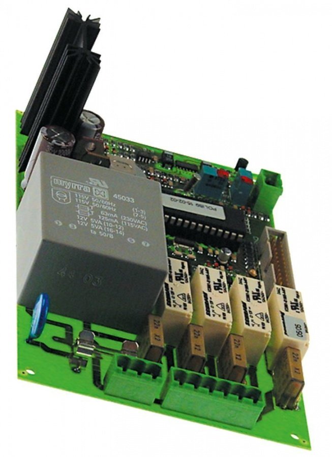 Placa de baza PCB cu 9 programe, POLIS9, pentru cuptor pizza Zanolli, 160x100 mm - 401201