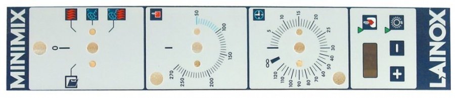 front foil L 399mm W 74mm suitable for LAINOX