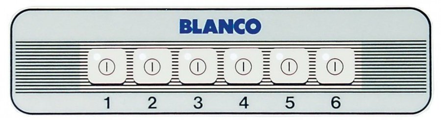 keypad foil 6-fold