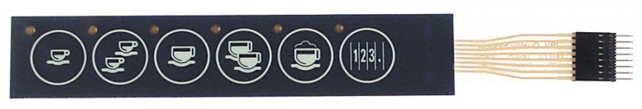 Tastatura membrana cu 6 butoane - 401422