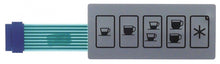 Tastatura membrana cu 5 butoane Pavoni438300 - 401443