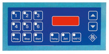 keypad foil buttons 14 L 170mm W 70mm