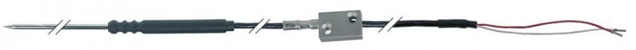 core temperature probe Pt100 cable PTFE probe temperature -100 up to 450°C