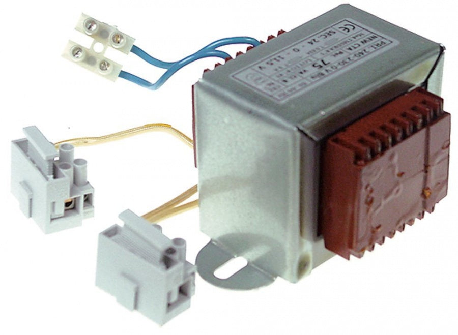transformer primary 230V secondary 24/11.5V 75VA