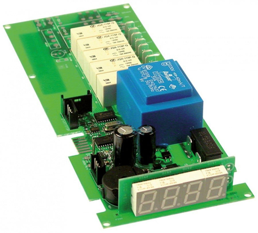 control PCB with display