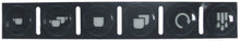 Folie tastatura cu 5 butoane 110 x 16,5 mm - 401645
