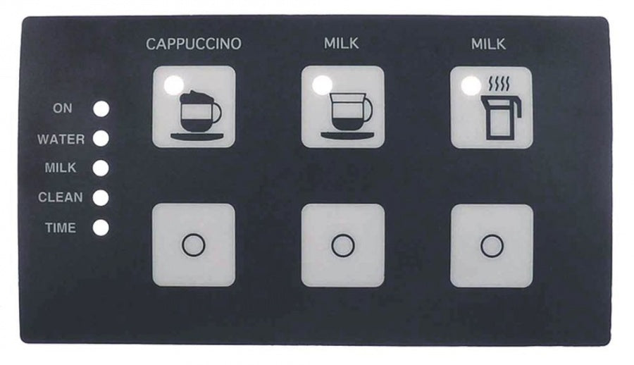 keypad foil milk foamer MilkFoamer buttons 6 for milk foamer